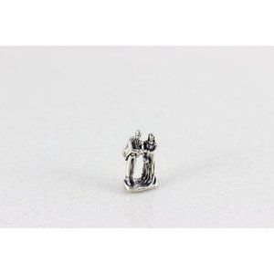 Sterling Silver Wedding Couple Man and Woman Charm